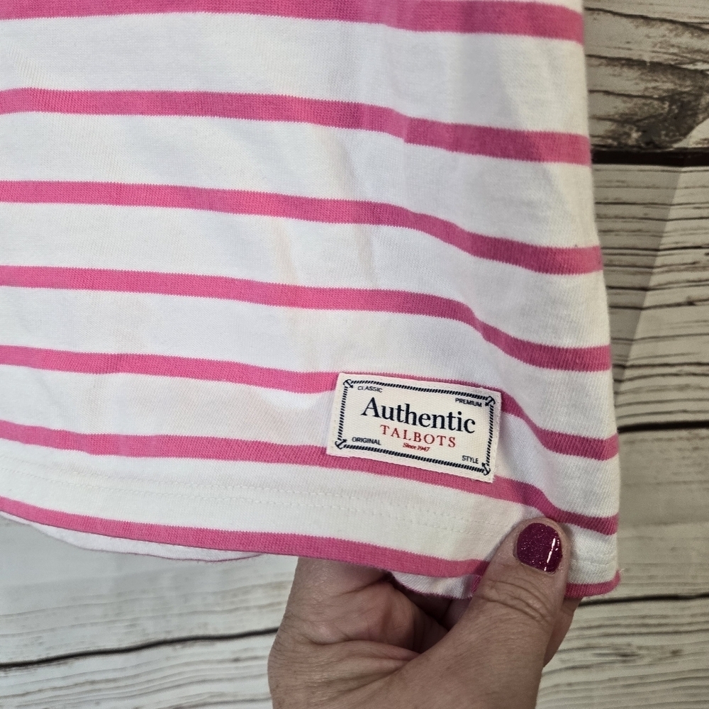 Talbots 3/4 Sleeve Vacation Tee Size XLP - Picture 5 of 5